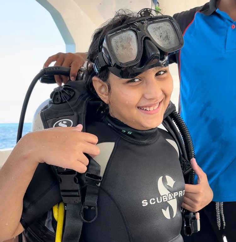  Sitara Shenoy, 11 yrs, ,[object Object], Jr. Open Water diver 